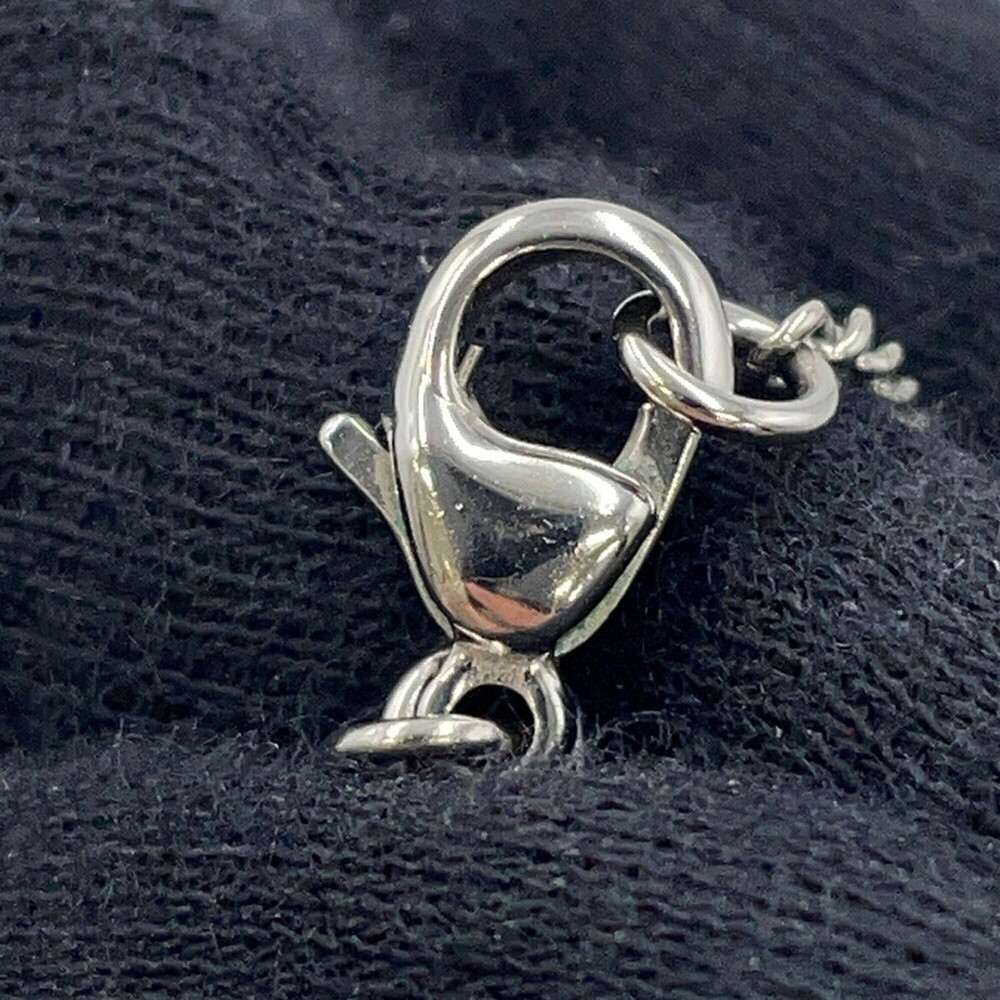 CHANEL Silver Logo Necklace - Picture 7 of 12